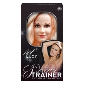 Надувная кукла с вибрацией и 2 любовными отверстиями Hot Lucy Lifesize Love Doll - NMC - в Иркутске купить с доставкой