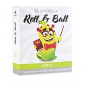 Стимулирующий презерватив-насадка Roll   Ball Apple - Sitabella - купить с доставкой в Иркутске