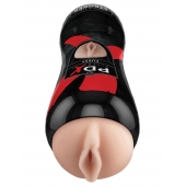 Мастурбатор-вагина Vibrating Pussy Stroker с вибрацией - Pipedream - в Иркутске купить с доставкой