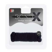 Чёрная веревка для связывания BONDX LOVE ROPE - 5 м. - Dream Toys - купить с доставкой в Иркутске
