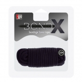 Черная веревка для связывания BONDX LOVE ROPE - 10 м. - Dream Toys - купить с доставкой в Иркутске