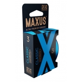Классические презервативы в железном кейсе MAXUS Classic - 3 шт. - Maxus - купить с доставкой в Иркутске