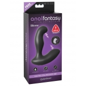 Черный массажер простаты Electro Stim Prostate Vibe с электростимуляцией - 13,3 см. - Pipedream - купить с доставкой в Иркутске