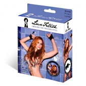 Наручники с присосками Sexy Suction - Lux Fetish - купить с доставкой в Иркутске