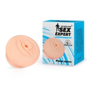 Телесная насадка-вагина на помпу - Sex Expert - в Иркутске купить с доставкой