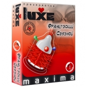 Презерватив LUXE Maxima  Французский связной  - 1 шт. - Luxe - купить с доставкой в Иркутске