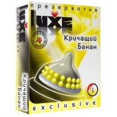 Презерватив LUXE  Exclusive  Кричащий банан  - 1 шт. - Luxe - купить с доставкой в Иркутске