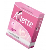 Ультратонкие презервативы Arlette Light - 3 шт. - Arlette - купить с доставкой в Иркутске