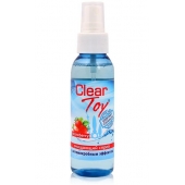 Очищающий спрей для игрушек CLEAR TOY Strawberry - 100 мл. - Биоритм - купить с доставкой в Иркутске
