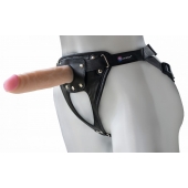 Универсальный мягкий пояс с насадкой Hard brutal BDSM-КОНСУЛ - 17 см. - LOVETOY (А-Полимер) - купить с доставкой в Иркутске