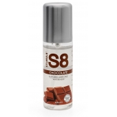 Смазка на водной основе S8 Flavored Lube со вкусом шоколада - 125 мл. - Stimul8 - купить с доставкой в Иркутске