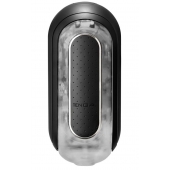 Черный мастурбатор Flip Zero с вибрацией - Tenga - в Иркутске купить с доставкой