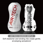 Мастурбатор AIR-TECH Squeeze Gentle - Tenga - в Иркутске купить с доставкой