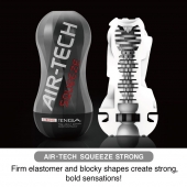 Мастурбатор AIR-TECH Squeeze Strong - Tenga - в Иркутске купить с доставкой