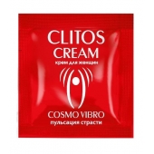 Пробник возбуждающего крема для женщин Clitos Cream - 1,5 гр. - Биоритм - купить с доставкой в Иркутске