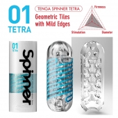 Мастурбатор SPINNER Tetra - Tenga - в Иркутске купить с доставкой