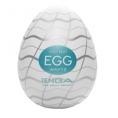 Мастурбатор-яйцо EGG Wavy II - Tenga - в Иркутске купить с доставкой