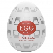 Мастурбатор-яйцо EGG Boxy - Tenga - в Иркутске купить с доставкой
