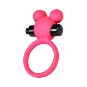 Розовое виброкольцо на пенис A-Toys - A-toys - в Иркутске купить с доставкой