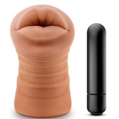 Кофейный мастурбатор-ротик Isabella - Blush Novelties - в Иркутске купить с доставкой