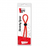 Красное эрекционное лассо с одной бусинкой-утяжкой STRETCHY THICK LASSO - Dream Toys - в Иркутске купить с доставкой