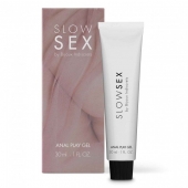 Лубрикант на водной основе Slow Sex Anal Play Gel - 30 мл. - Bijoux Indiscrets - купить с доставкой в Иркутске