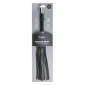 Черная плеть Easytoys Flogger With Metal Grip - 38 см. - Easy toys - купить с доставкой в Иркутске