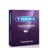 Презервативы Torex  Ультратонкие  - 3 шт. - Torex - купить с доставкой в Иркутске