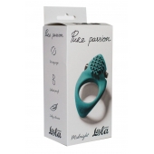 Зеленое эрекционное виброкольцо Pure Passion Midnight - Lola Games - в Иркутске купить с доставкой