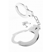 Металлические серебристые наручники Designer Metal Handcuffs - Pipedream - купить с доставкой в Иркутске