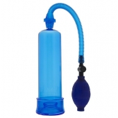 Синяя вакуумная помпа MENZSTUFF PENIS ENLARGER - Dream Toys - в Иркутске купить с доставкой