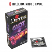 Ароматизированные презервативы DOMINO  Фруктовый слот  - 6 шт. - Domino - купить с доставкой в Иркутске
