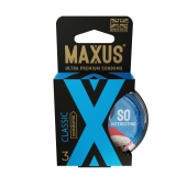 Классические презервативы в пластиковом кейсе MAXUS Classic - 3 шт. - Maxus - купить с доставкой в Иркутске