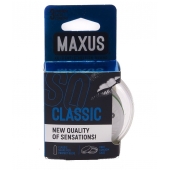Классические презервативы в пластиковом кейсе MAXUS Classic - 3 шт. - Maxus - купить с доставкой в Иркутске
