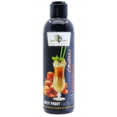 Интимный гель-смазка JUICY FRUIT с ароматом солёной карамели - 200 мл. - БиоМед - купить с доставкой в Иркутске