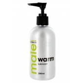 Лубрикант с согревающим эффектом MALE Cobeco Warm Lubricant - 250 мл. - Cobeco - купить с доставкой в Иркутске