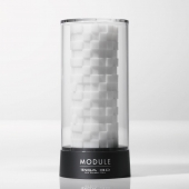 Белый 3D мастурбатор MODULE - Tenga - в Иркутске купить с доставкой