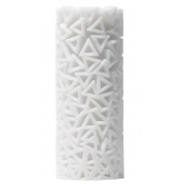 Белый 3D мастурбатор PILE - Tenga - в Иркутске купить с доставкой