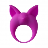 Фиолетовое эрекционное кольцо Kitten Kyle - Lola Games - в Иркутске купить с доставкой