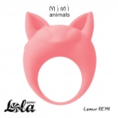 Оранжевое эрекционное кольцо Lemur Remi - Lola Games - в Иркутске купить с доставкой