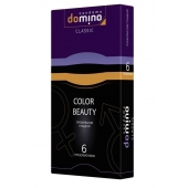 Разноцветные презервативы DOMINO Colour Beauty - 6 шт. - Domino - купить с доставкой в Иркутске