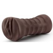 Коричневый мастурбатор-вагина Hot Chocolate Brianna - Blush Novelties - в Иркутске купить с доставкой