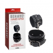 Черные наручники Surrender Wrist Restraints - Chisa - купить с доставкой в Иркутске