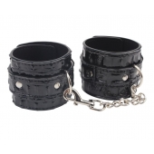 Черные наручники Surrender Wrist Restraints - Chisa - купить с доставкой в Иркутске