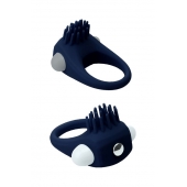 Синее эрекционное виброкольцо STIMU RING - Dream Toys - в Иркутске купить с доставкой