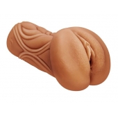 Кофейный мастурбатор-вагина Dumpling - Lola Games - в Иркутске купить с доставкой