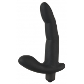 Черный вибромассажер простаты Naughty Finger Prostate Vibe - 13,8 см. - Orion - в Иркутске купить с доставкой