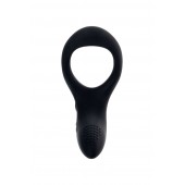 Черное эрекционное кольцо Lovense Diamo - Lovense - в Иркутске купить с доставкой