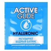 Лубрикант на водной основе Active Glide с гиалуроновой кислотой - 3 гр. - Биоритм - купить с доставкой в Иркутске