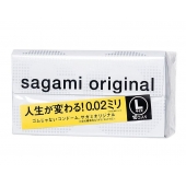 Презервативы Sagami Original 0.02 L-size увеличенного размера - 10 шт. - Sagami - купить с доставкой в Иркутске